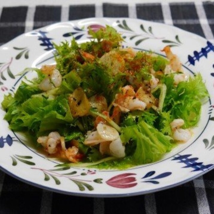 炒めオイルをドレッシングに わさび菜と海老のサラダ レシピ 作り方 By 楽天出店店舗 クッキングクロッカ楽天市場店 楽天レシピ 炒めオイルをドレッシングに わさび菜と海老のサラダ レシピ 作り方 By 楽天出店店舗 クッキングクロッカ楽天市場店 楽天レシピ